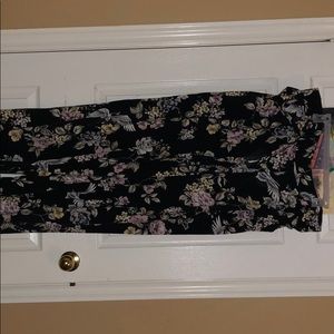 Torrid high waisted flower pants 2X